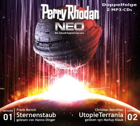Frank Borsch: Perry Rhodan NEO 01 - 02 Sternenstaub - Utopie Terrania, Diverse