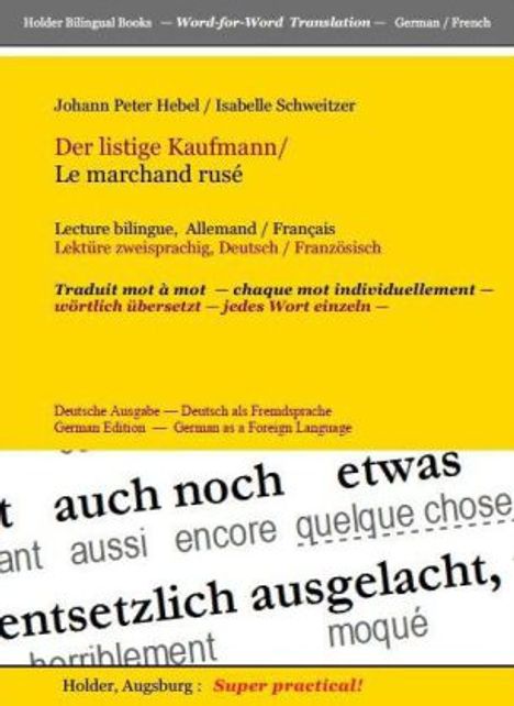 Johann Peter Hebel: Der listige Kaufmann / Le marchand rusé, Buch
