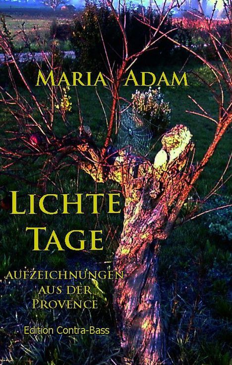 Maria Adam: Lichte Tage, Buch
