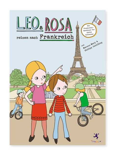 Marcus Mery: Leo und Rosa reisen nach Frankreich, Buch