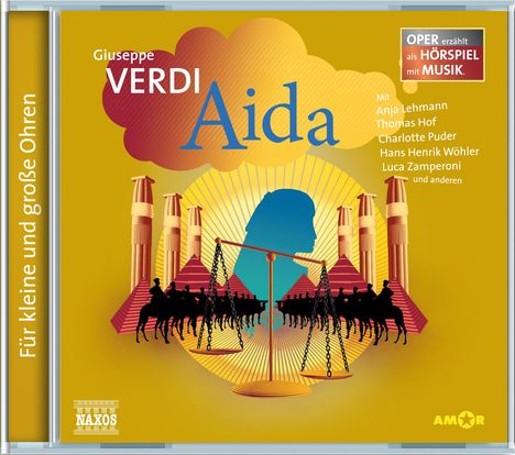 Oper erzählt als Hörspiel mit Musik - Giuseppe Verdi: Aida, CD