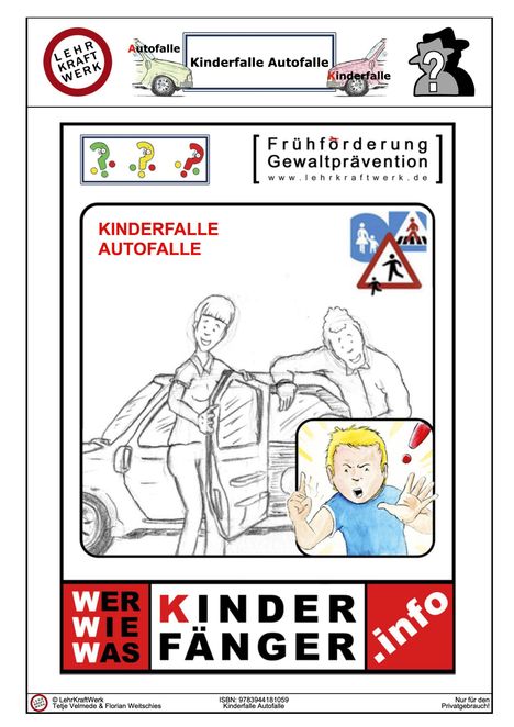 Tetje Velmede: Kinderfalle Autofalle, Buch