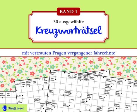 Kreuzworträtsel, Buch