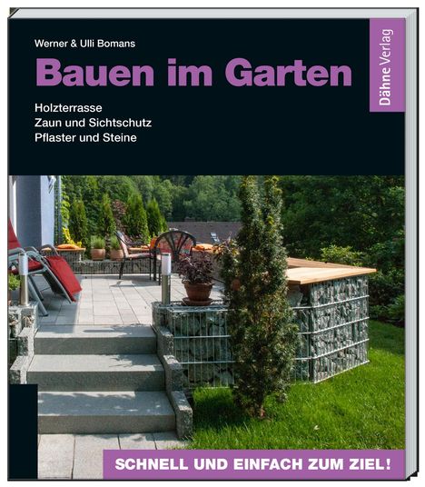 Werner Bomans: Bauen im Garten, Buch