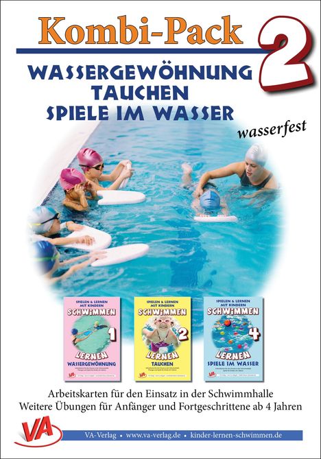 Veronika Aretz: Wassergewöhnung, Tauchen &amp; Spiele, wasserfest, Diverse