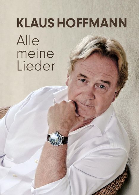 Klaus Hoffmann: Alle meine Lieder, Buch