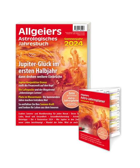 Michael Allgeier: Allgeiers Astrologisches Jahresbuch 2024, Buch