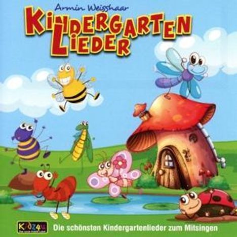 Kindergartenlieder - Die schönsten Kindergartenlieder zum Mitsingen, CD