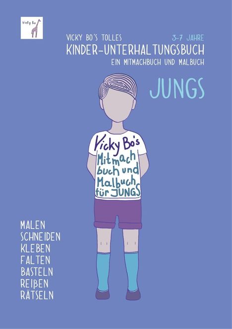 Vicky Bo: Vicky Bo's tolles Kinder-Unterhaltungsbuch - Jungs, Buch