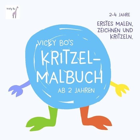 Vicky Bo: Vicky Bo's Kritzel-Malbuch, Buch