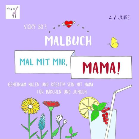 Vicky Bo: Bo, V: Mal mit mir, Mama! Vicky Bo's Malbuch, Buch