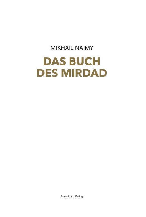 Mikhail Naimy: Das Buch des Mirdad, Buch