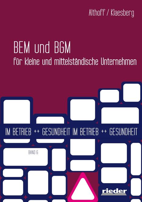 Volker Althoff: BEM und BGM für kleine und mittelständische Unternehmen, Buch