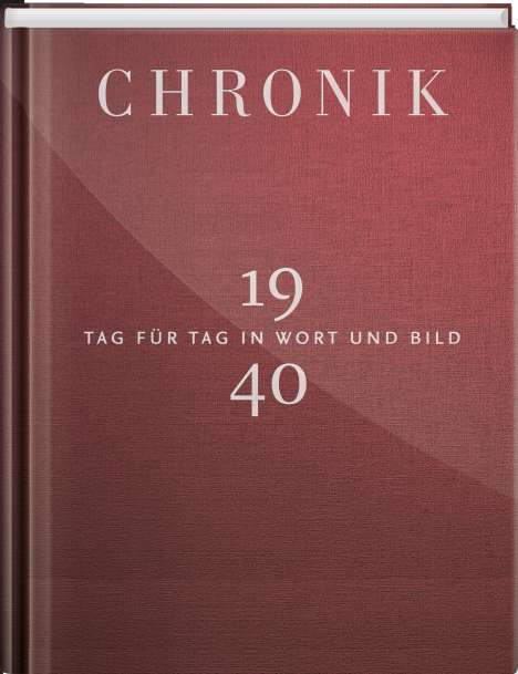 Jubiläumschronik 1940, Buch