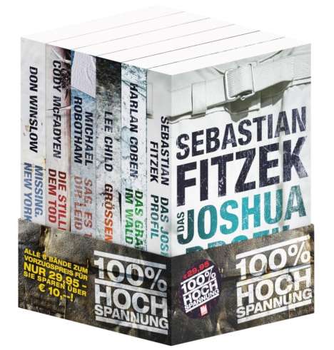 Sebastian Fitzek: BILD am Sonntag Thriller 2020 / Bundle. 6 Bände. 100% HOCHSPANNUNG!, Buch