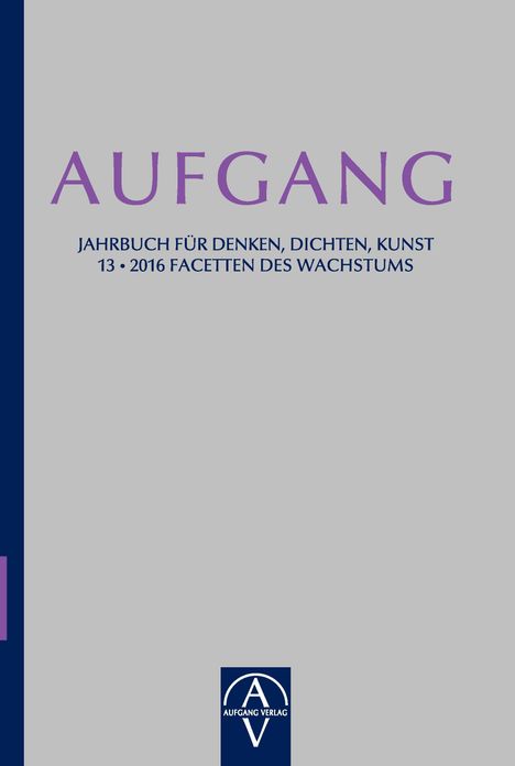Sánchez de Murillo (Herausgeber), José: Aufgang. Jahrbuch für Denken, Dichten, Kunst, Buch