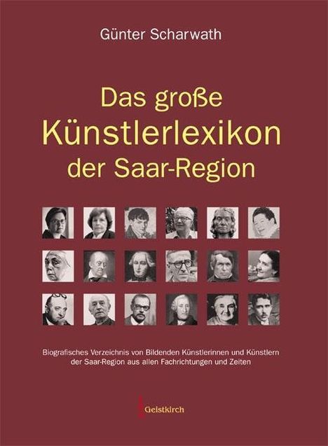 Günther Scharwath: Das große Künstlerlexikon der Saar-Region, Buch