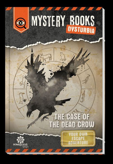 Alexander Diener: MYSTERY BOOK Dysturbia: The Case of the Dead Crow, Spiele