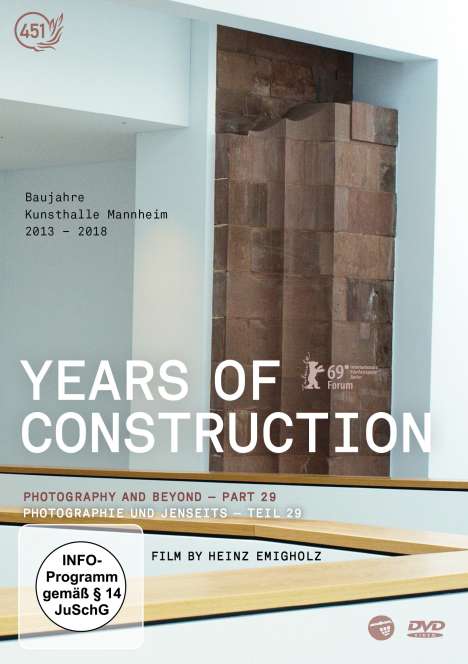 Years of Construction, DVD