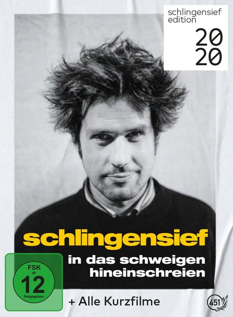 Schlingensief - In das Schweigen hineinschreien (Special Edition mit allen Kurzfilmen und Extras) (Digipack), 2 DVDs