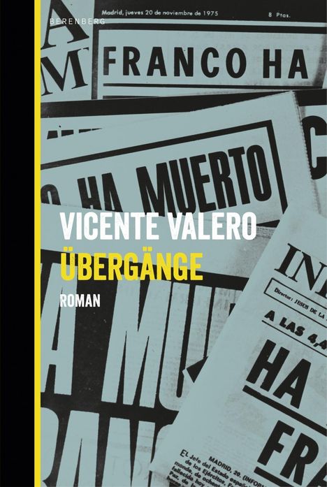 Vicente Valero: Übergänge, Buch