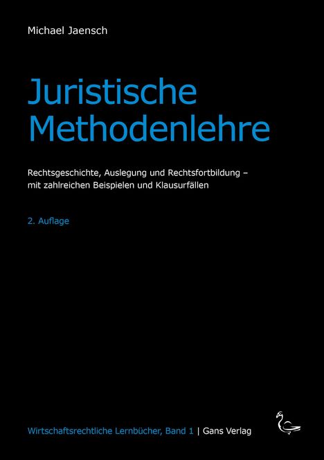 Michael Jaensch: Juristische Methodenlehre, Buch