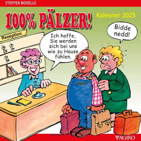 Steffen Boiselle: 100% PÄLZER! Kalenner 2025, Kalender