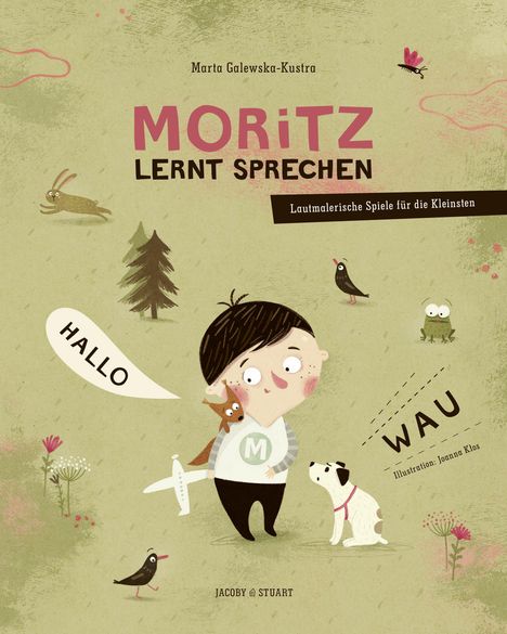 Marta Galewska-Kustra: Moritz lernt sprechen, Buch