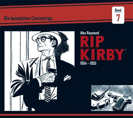 Alex Raymond: Rip Kirby: Die kompletten Comicstrips / Band 7 1954 - 1955, Buch