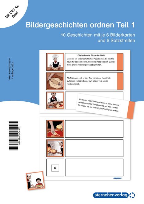 Katrin Langhans: Bildergeschichten ordnen - Teil 1 Schülerarbeitsmaterial für die 2. bis 3. Klasse, Buch