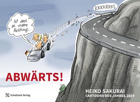 Heiko Sakurai: Sakurai Cartoons des Jahres 2024, Buch