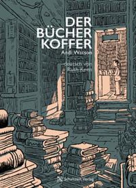 Andi Watson: Der Bücherkoffer, Buch