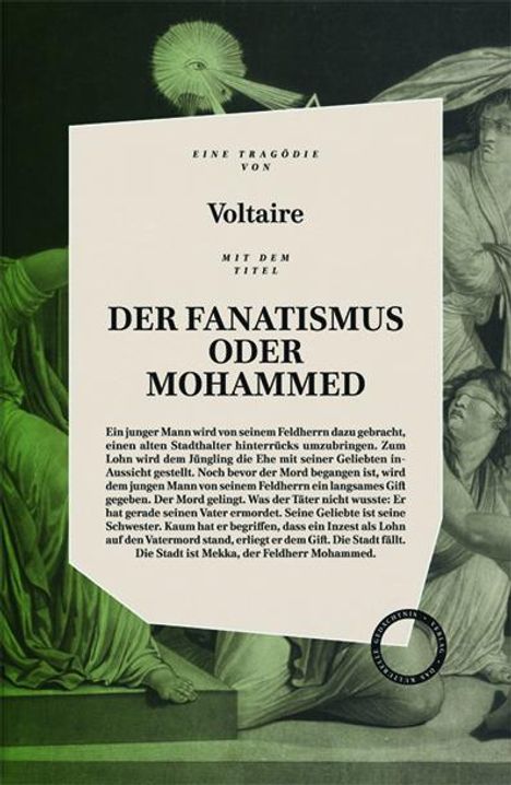 Voltaire: Der Fanatismus Oder Mohammed, Buch