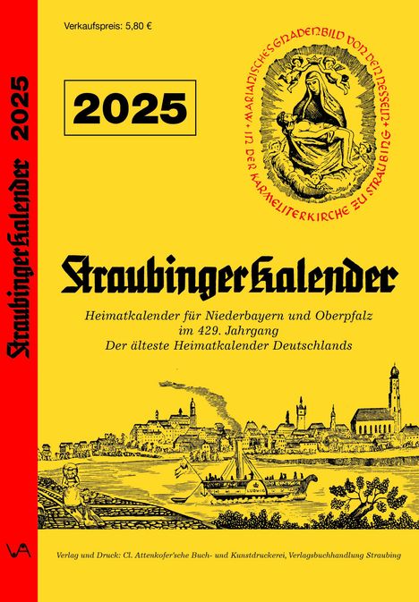 Straubinger Kalender 2025, Buch