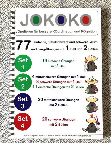 Stephan Ehlers: JOKOKO Sets 1, 2, 3 + 4 im DIN A5-Ringbuch, Buch