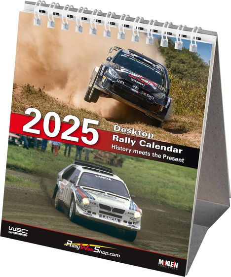 2025 Desktop Rally Calendar, Kalender