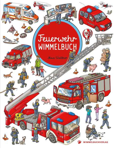 Feuerwehr Wimmelbuch - Das große Bilderbuch ab 2 Jahre, Buch