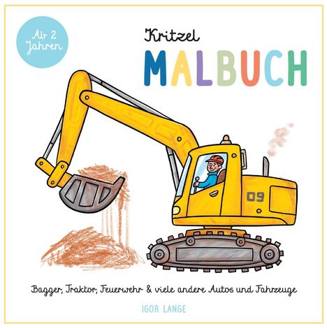 Kritzel Malbuch, Buch