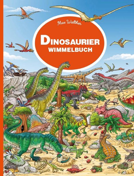 Dinosaurier Wimmelbuch, Buch