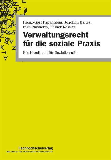 Joachim Baltes: Verwaltungsrecht für die soziale Praxis, Buch