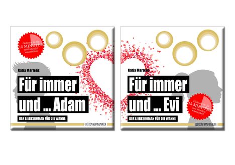 Katja Martens: Für immer und ... Adam / Für immer und ... Evi, Buch