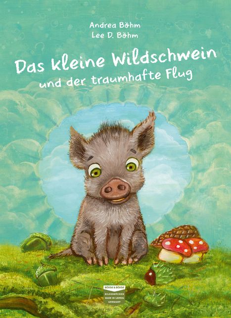 Andrea Böhm: Das kleine Wildschwein und der traumhafte Flug, Buch