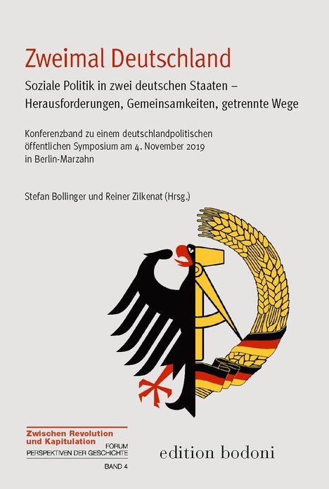 Zweimal Deutschland - Soziale Politik in zwei deutschen Staa, Buch