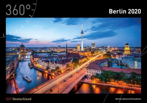 360° Deutschland - Berlin Kalender 2020, Diverse