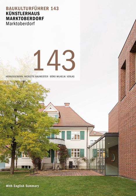 Baukulturführer 143 - Künstlerhaus Marktoberdorf | Museum für zeitgenössische Kunst, Buch