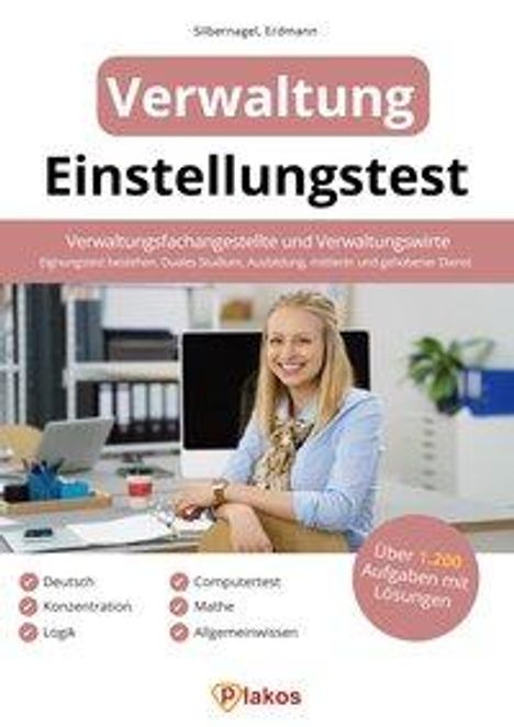 Philipp Silbernagel: Einstellungstest Verwaltung, Buch