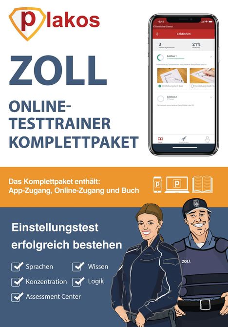 Zoll Einstellungstest Komplettpaket, Diverse