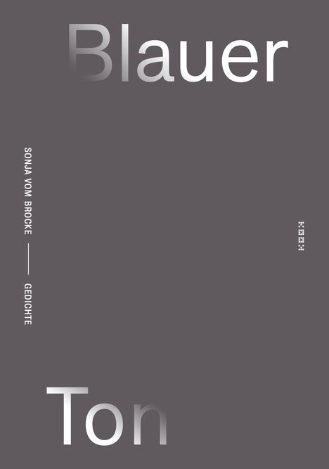 Sonja Vom Brocke: Blauer Ton, Buch