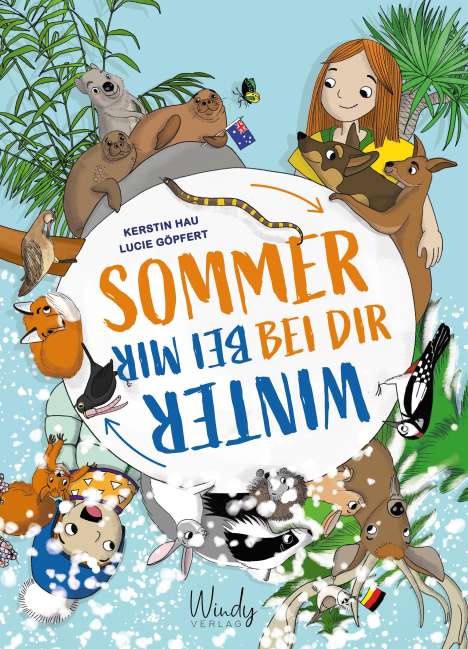 Kerstin Hau: Sommer bei dir - Winter bei mir, Buch