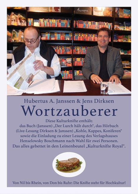 Jens Dirksen: Dirksen, J: Wortzauberer inkl. CD in Ln-Beutel, Diverse